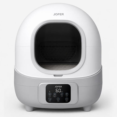 Robot Litière Automatique pour Chat JOFER – Autonettoyante, Capteur de Présence, Fond Silencieux, Grande Capacité